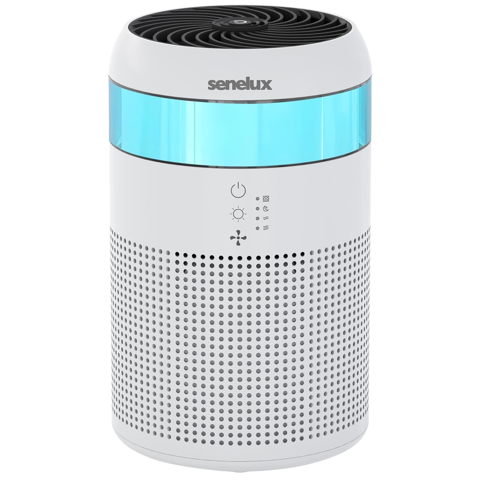 Senelux HEPA Air Purifier | Mini 2-in-1 Aromatherapy for Bedroom & Office