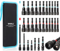 SHALL 29PCS Magnetic Nut Driver Set | 1/4" Hex Shank SAE & Metric Cr-V