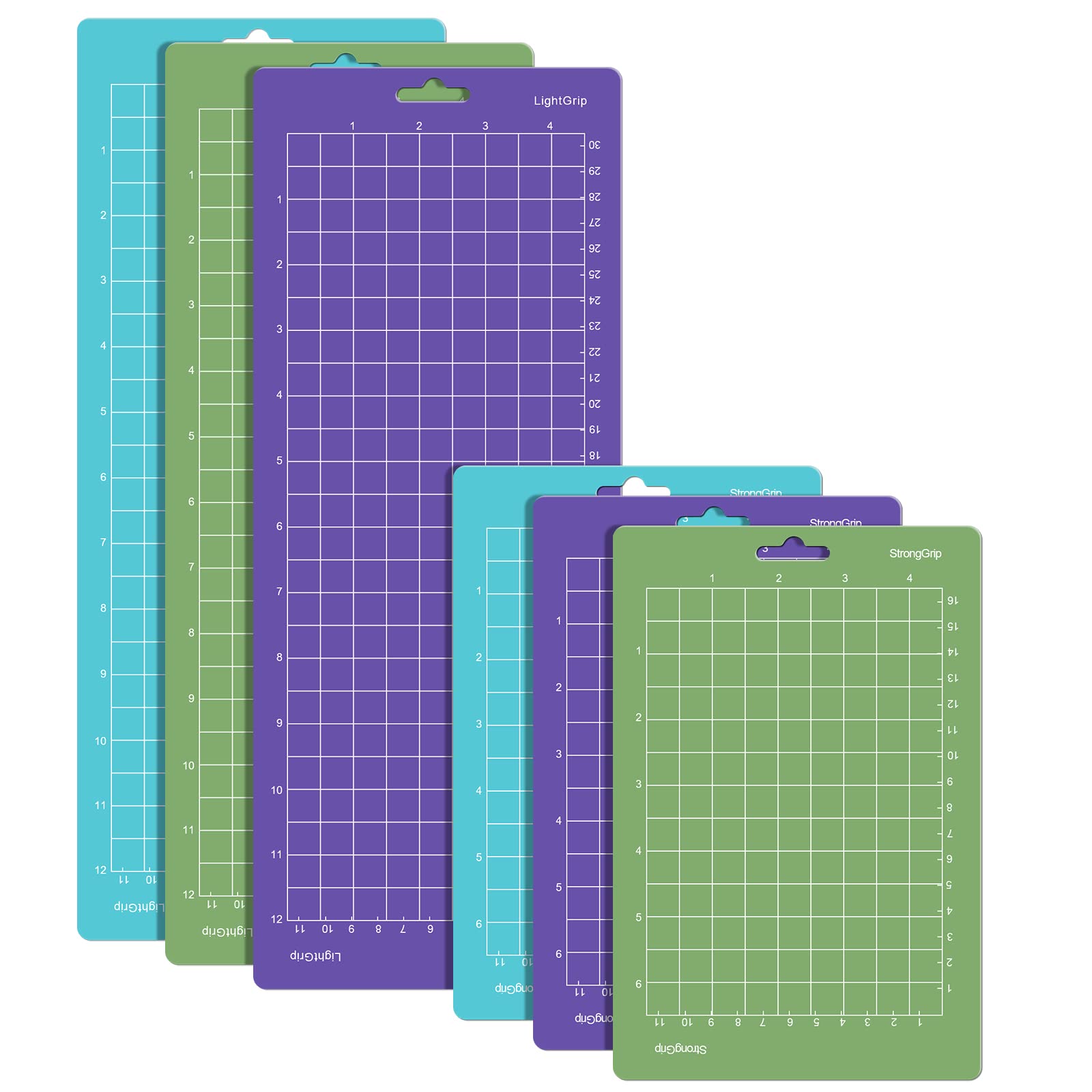 6-Pack Cutting Mats for Cricut Joy | Multi-Grip & Sizes