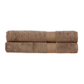 Christy Supreme Hygro 2 Bath Sheets Set | Mocha Brown | 100% Luxury Supima Cotton | Ultra Soft | Super Absorbent | 650GSM | Extra Large Bath Towels - image 1