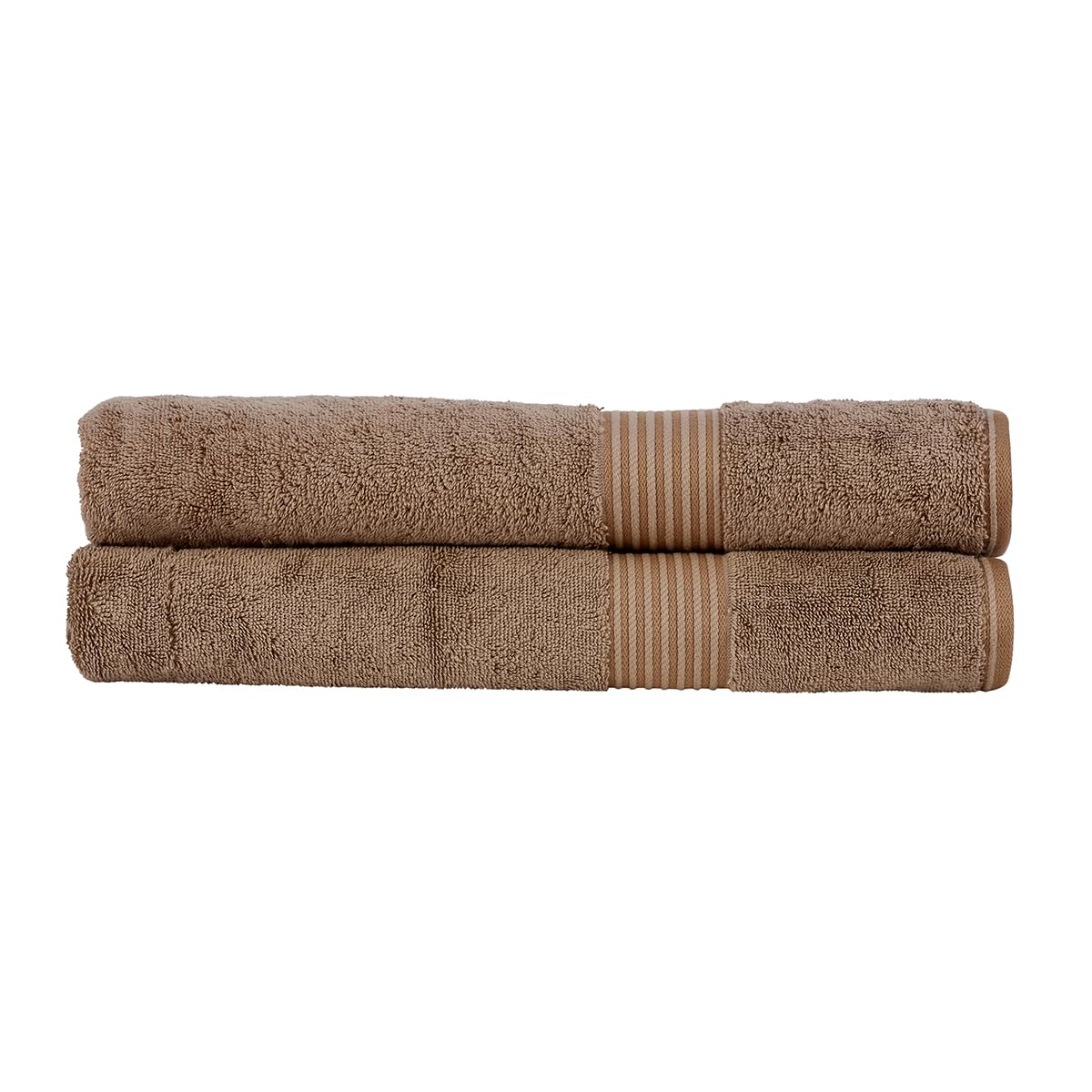 Christy Supreme Hygro 2 Bath Sheets Set | Mocha Brown | 100% Luxury Supima Cotton | Ultra Soft | Super Absorbent | 650GSM | Extra Large Bath Towels - image 1