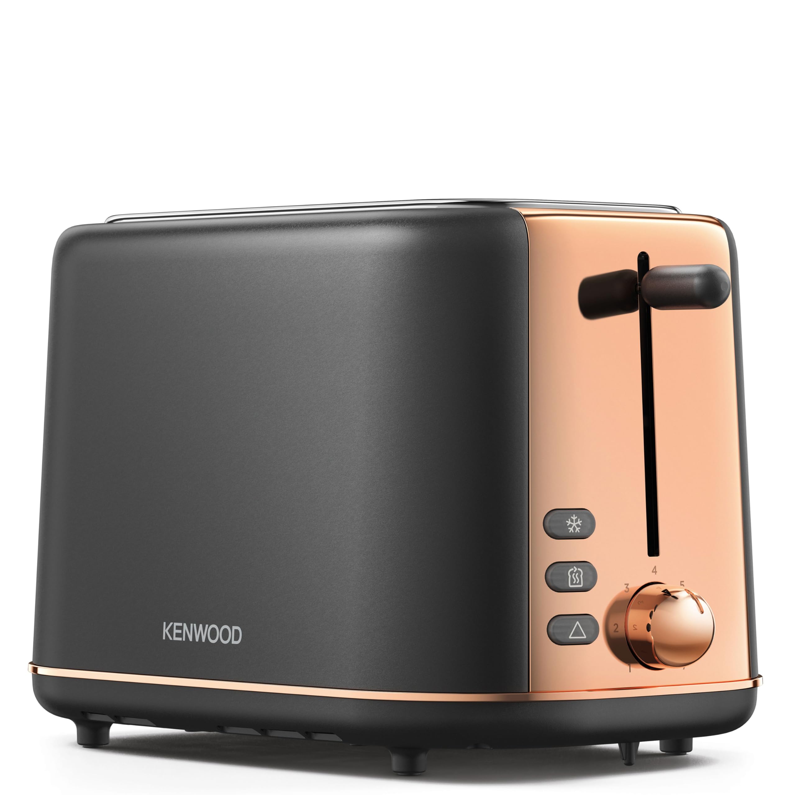 Kenwood Abbey Lux 2-Slot Toaster | 800W with 7 Browning Settings – Dark Grey
