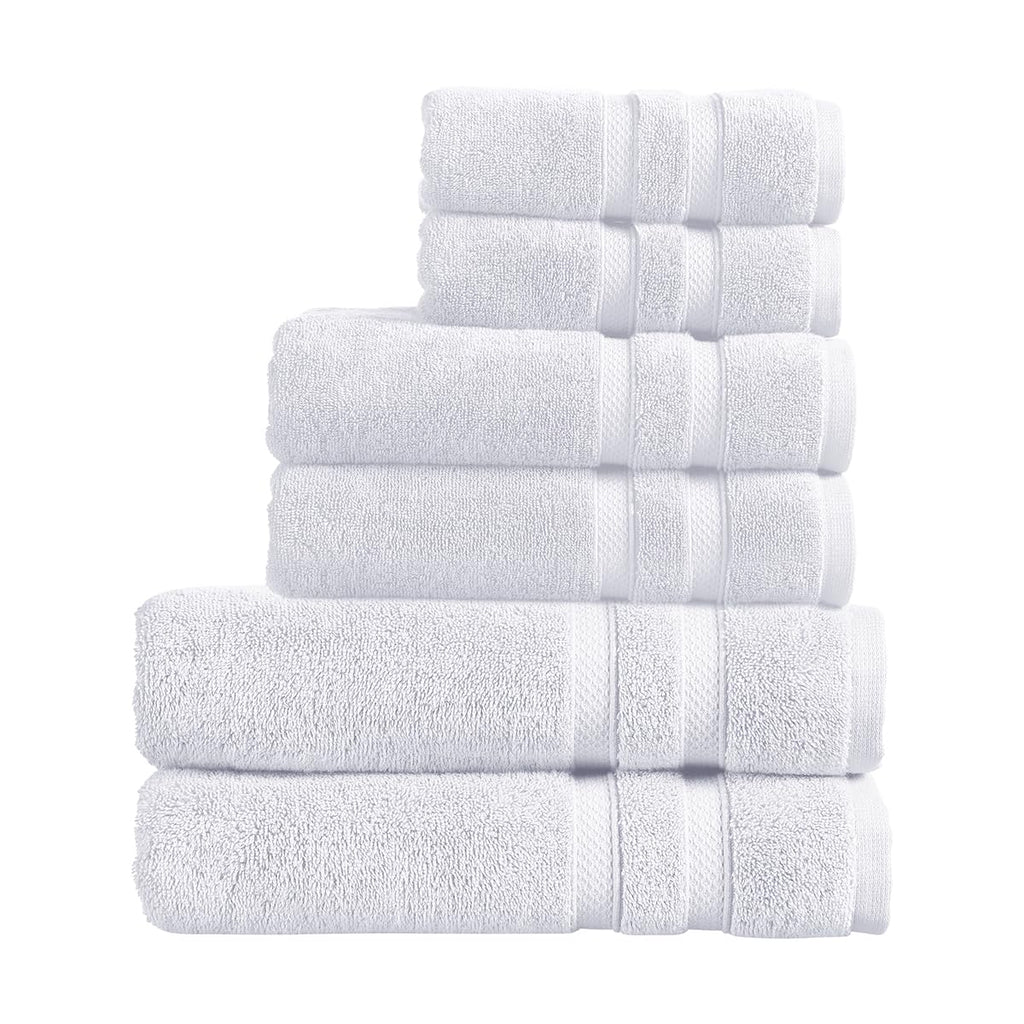 Christy Chroma Family Towel Set | Set of 6 | 2 Hand 2 Bath 2 Bath Sheets | Highly Absorbent Heavyweight 675GSM | Bold and Bright