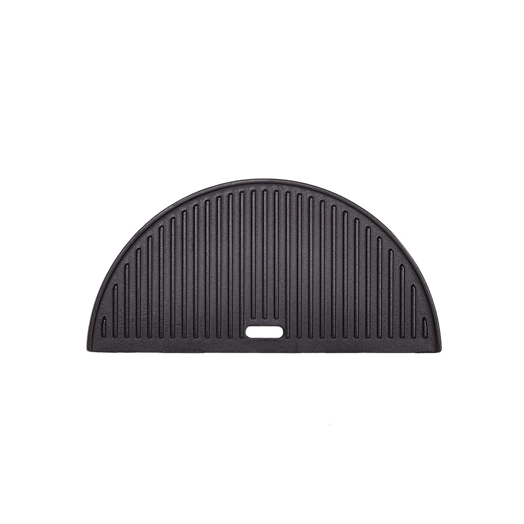 Kamado Joe Classic Joe Reversible Cast Iron Griddle – Half Moon Accessory