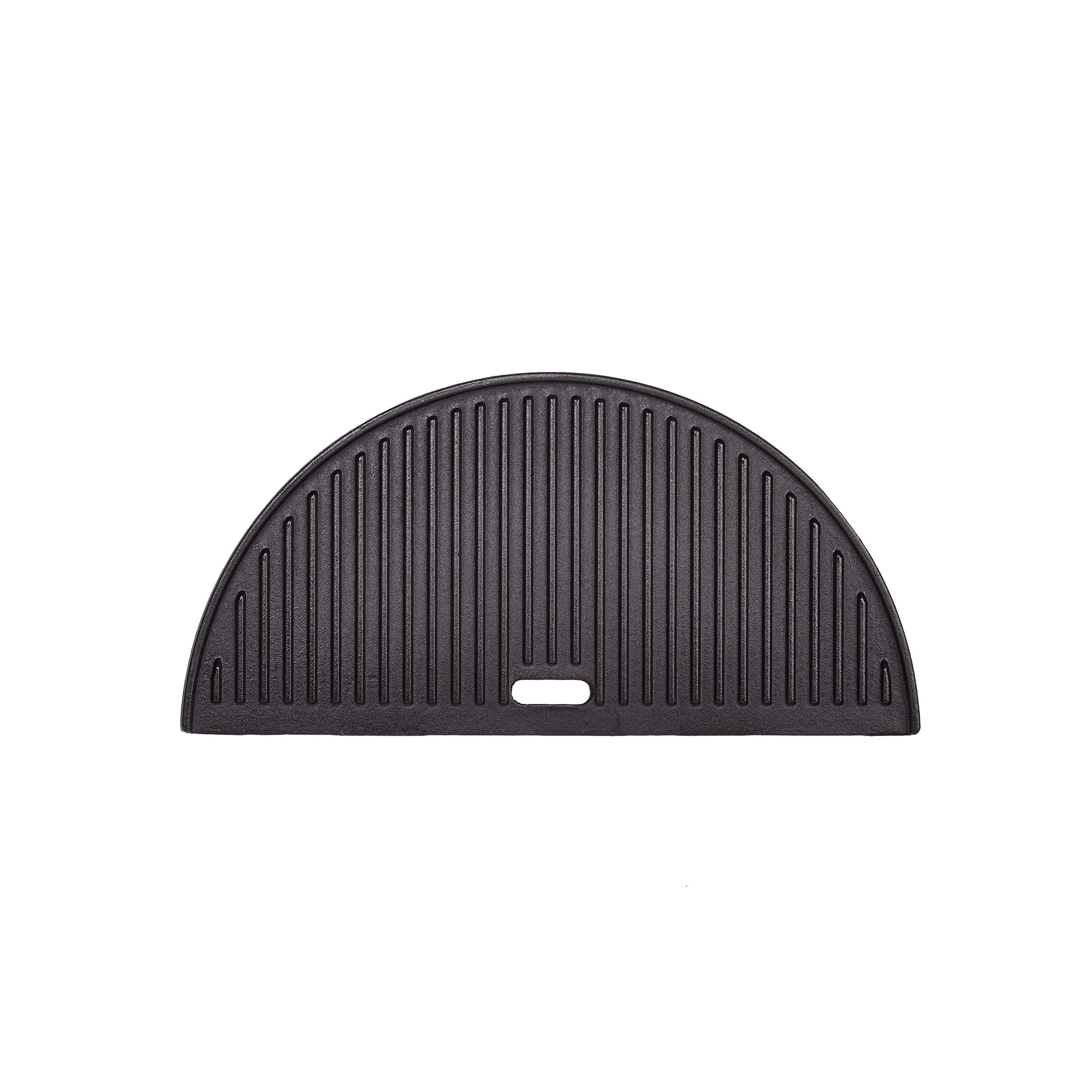 Kamado Joe Classic Joe Reversible Cast Iron Griddle – Half Moon Accessory