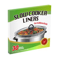 Jolof Store Slow Cooker Liners | 30 Count BPA Free Bags for 6-10 Quarts