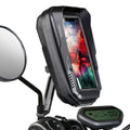 JUYANO Waterproof Motorbike Phone Holder – 360° Rotation Moped Mount