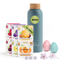 Waterdrop Easter Gift Set - 600ml Stainless Steel Bottle & 18 Microdrinks