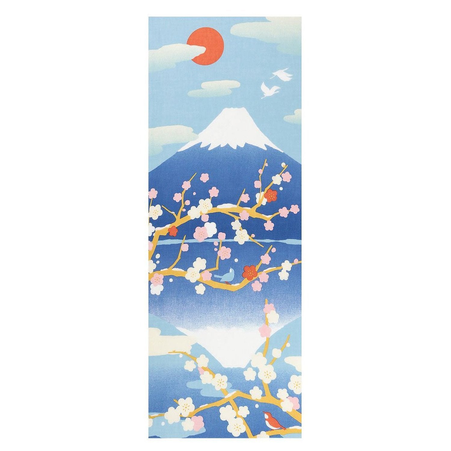 Hamamonyo Mt Fuji Chusen Tenugui – Japanese Cotton Hand Towel