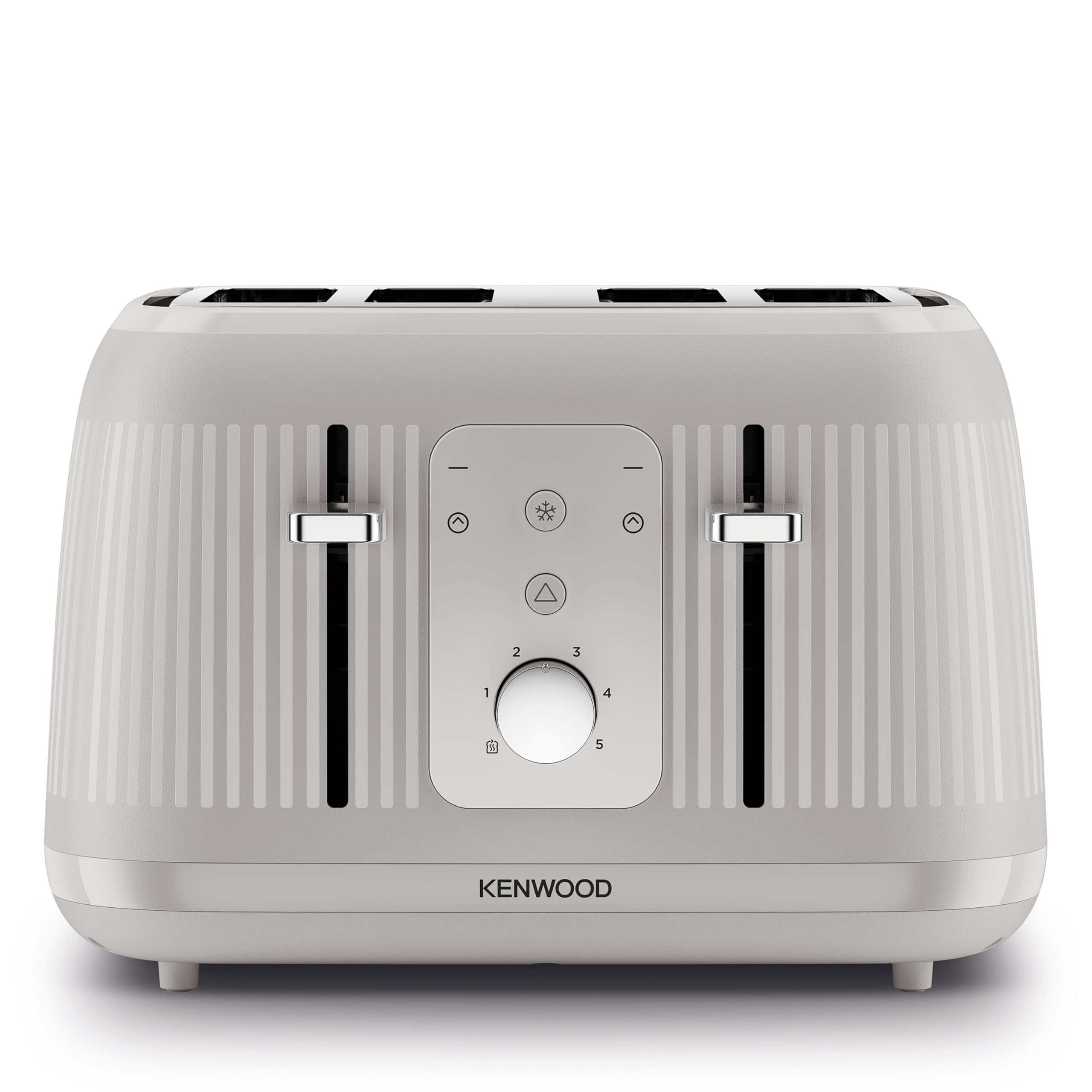 Kenwood Dawn 4-Slot Toaster – 1800W with 5 Browning Levels, Cream