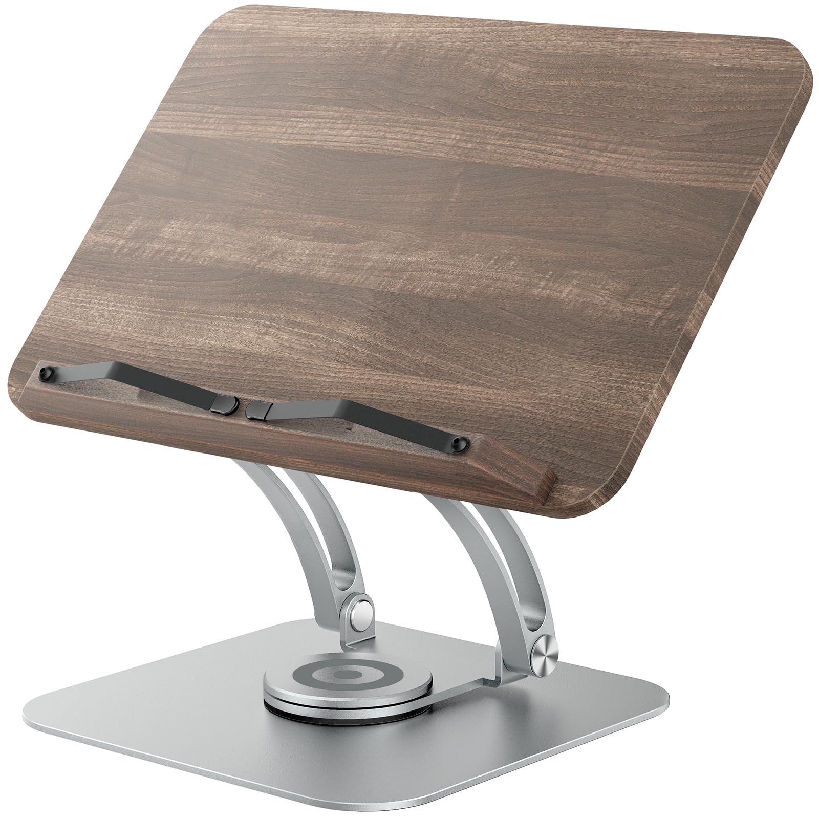 Tounee Adjustable Book Stand – 360 Swivel Foldable Holder for Reading