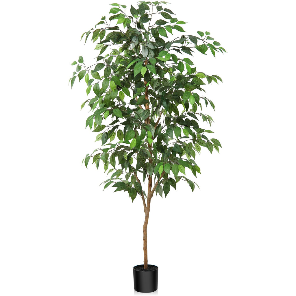 Fopamtri 150cm Artificial Ficus Tree | Large Fake Potted Indoor Plant