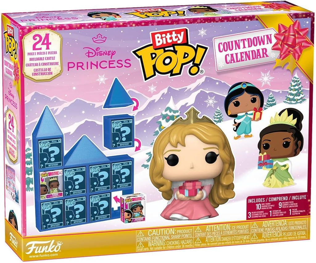 Funko Bitty Pop! Disney Princess Advent Calendar – 24 Mini Figures