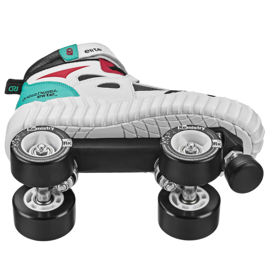Roller Derby Glidr Sneaker Quad Skates - Red/Black Outdoor Fitness