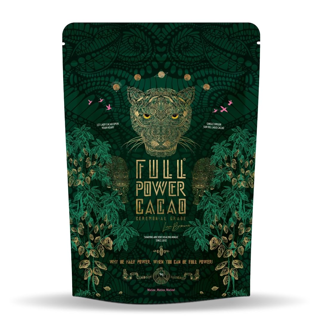 Full Power Cacao – 1kg Raw Ceremonial Grade Cacao from Venezuela