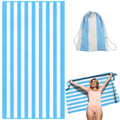 Victoper Microfiber Beach Towel d Rapid Drying Sand Free Soft Compact Lightweight Qualities Beach Towels for Adults Ideal for Swimming Beach Yoga - image 1