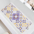 Non-Slip Loofah Bathtub Mat – 100x40cm Quick Dry PVC Shower Mat