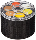 Koh-I-Noor Round Watercolour Paint Set – 48 Brilliant Colors in Trays