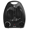 Abode 2000W Electric Fan Heater – Portable Space Heater with Thermostat