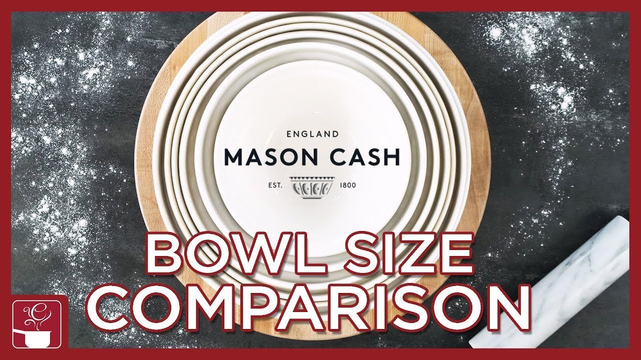 Mason Cash Cane Mixing Bowl – 32cm Beige Earthenware Dough Bowl