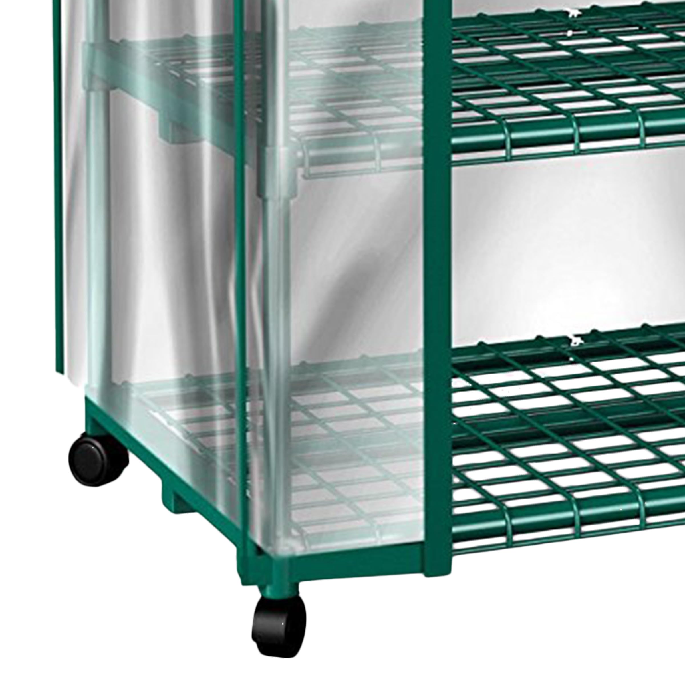 Home-Complete 4-Tier Mini Greenhouse | Portable Indoor Outdoor Steel Frame