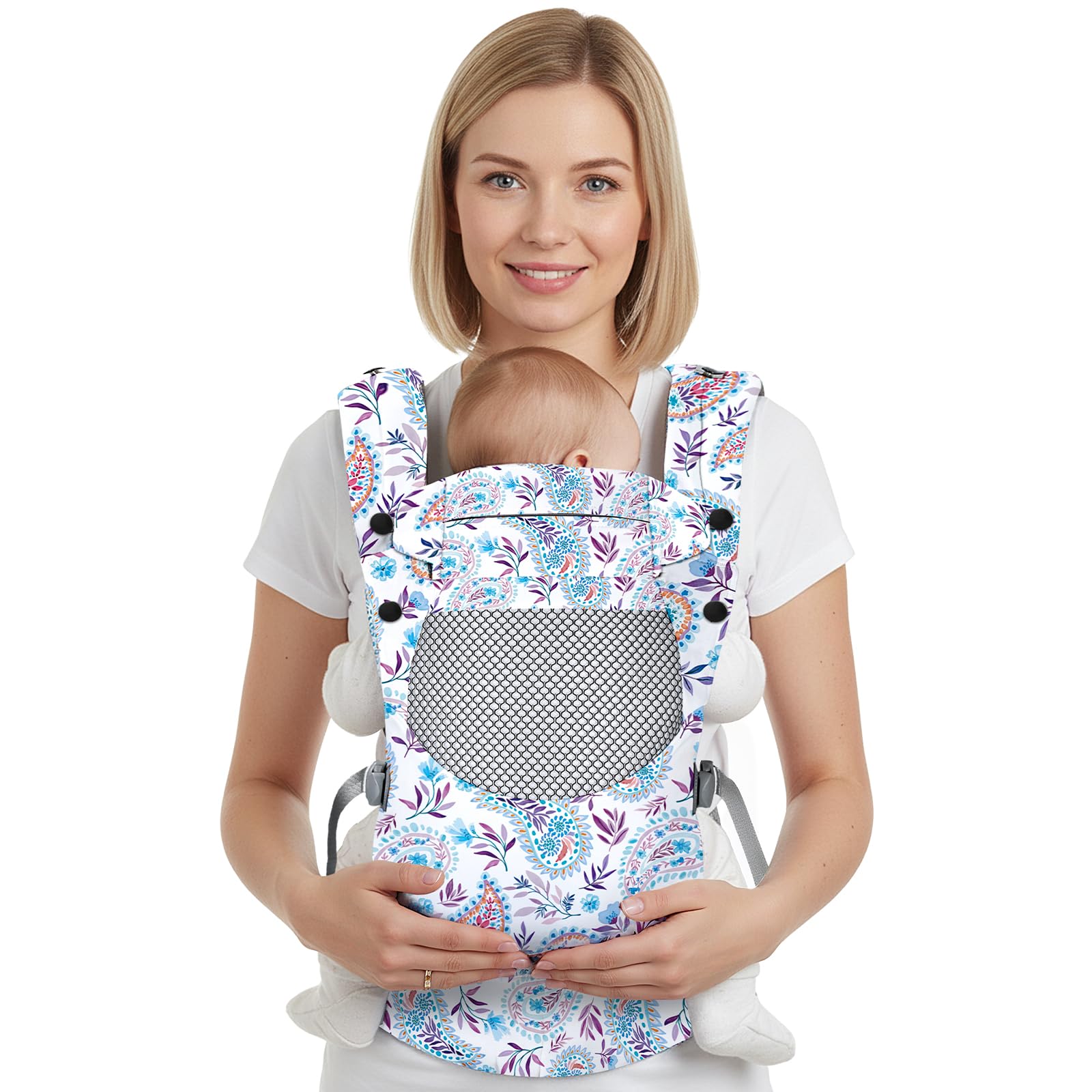 YooxArmor Ergonomic Baby Carrier – Newborn to Toddler with Lumbar Support