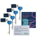 Blue Badge Co Official NKS Radar Key for Disabled Toilets – 4 Pack