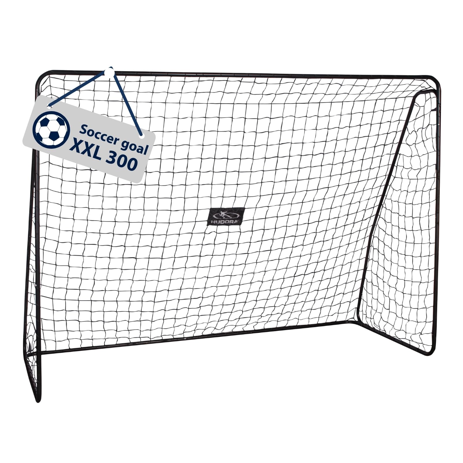 HUDORA XXL Soccer Goal – Weatherproof Steel Football Goal for Training