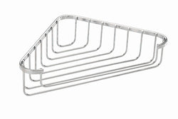 Croydex Corner Shower Caddy – Chrome Mild Steel Rust-Free Bathroom Basket