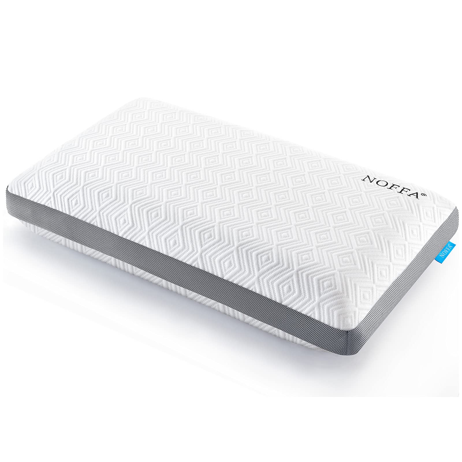 NOFFA Memory Foam Pillow – Orthopedic Neck Support for Side Sleepers