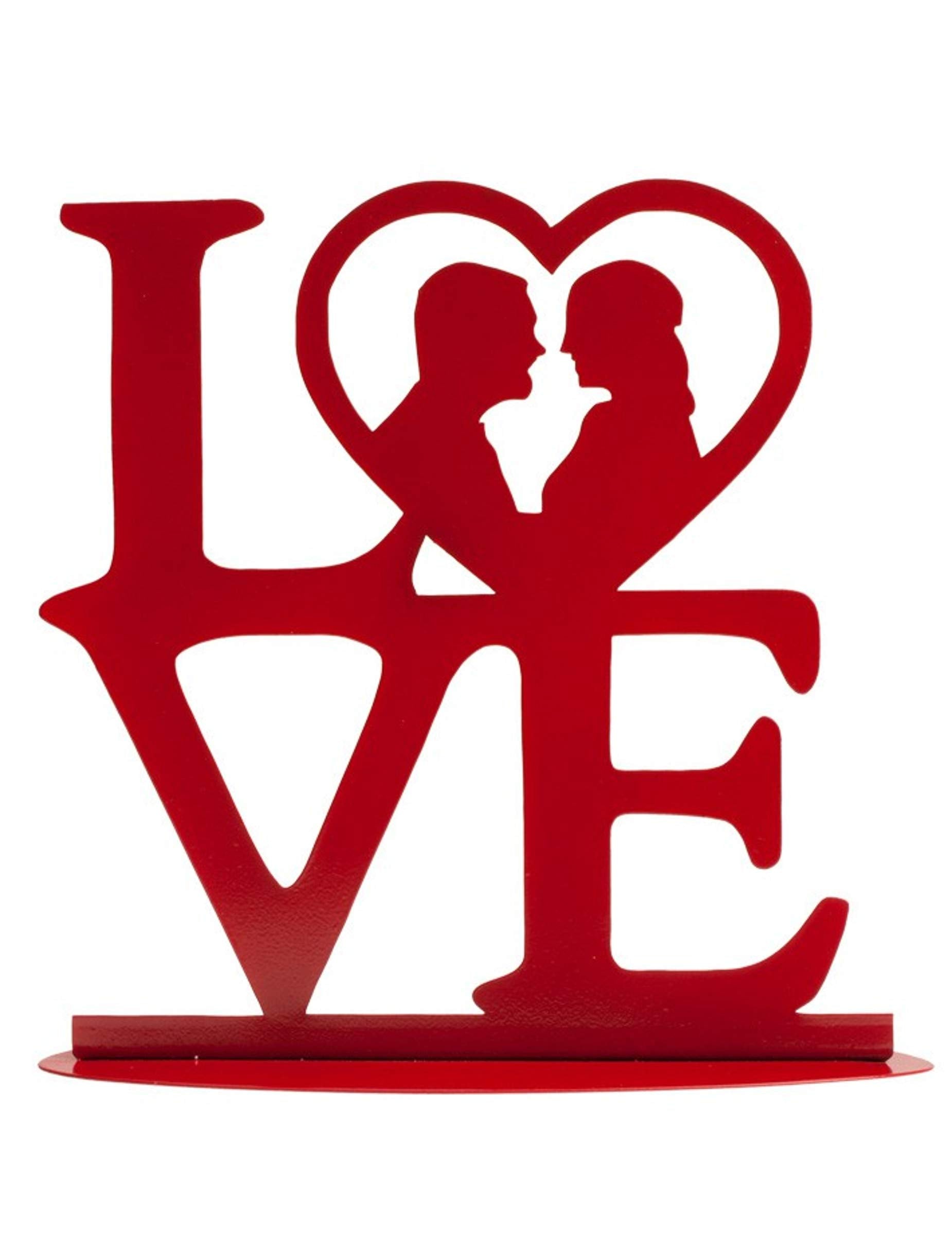 Dekora Love Cake Topper – Elegant Wedding Decoration by