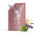 Salt of the Earth Natural Deodorant Roll On Refill - Lavender & Vanilla 225ml