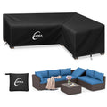 Kipiea L-Shaped Garden Furniture Cover | 420D Waterproof Oxford Fabric