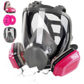 Sykua Full Face Respirator Mask | Reusable Gas Mask with 60921 Filters