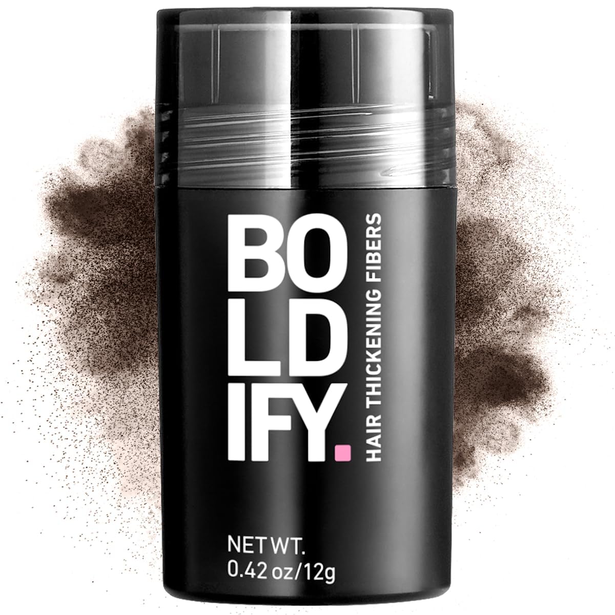 Boldify Hair Building Fibers for Thinning Hair - Dark Brown (12g)