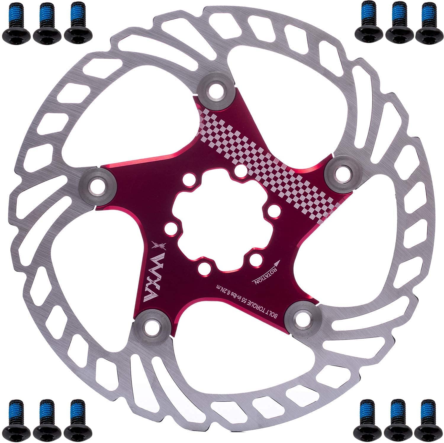 YBEKI Floating Bike Disc Brake Rotor - Heat Dissipation Stainless Steel
