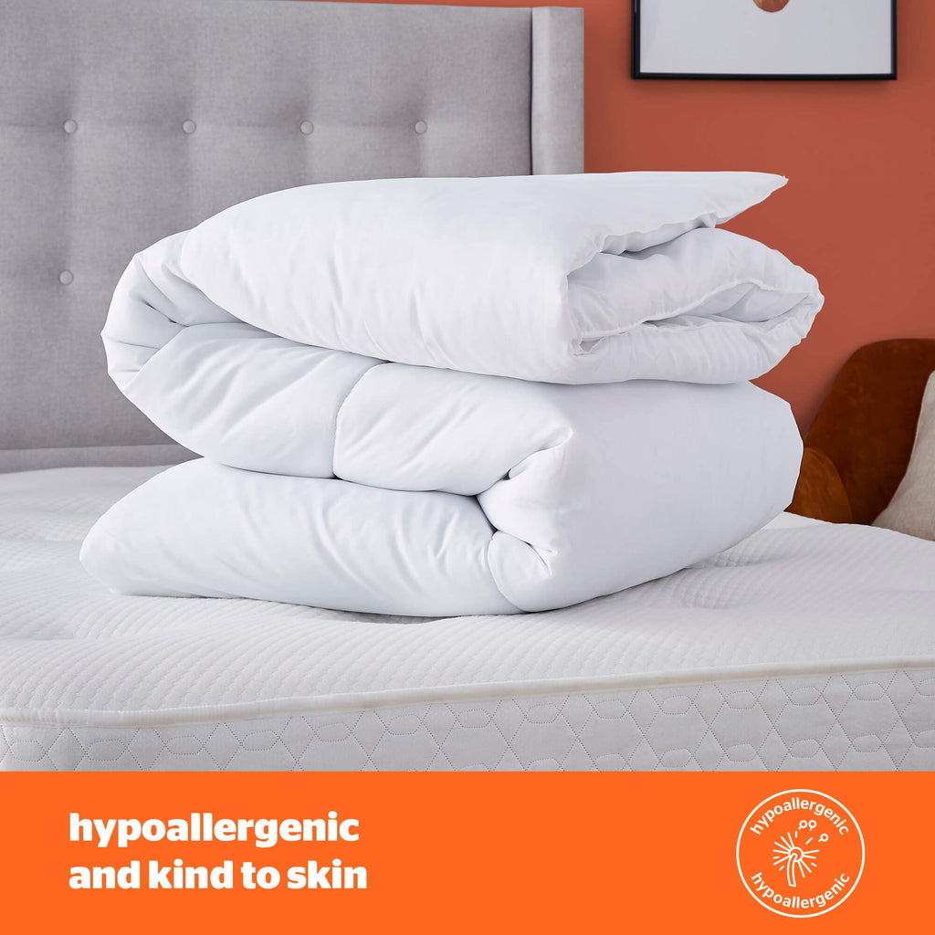 Silentnight So Snug 15 Tog Winter Duvet | Super-King White Quilt