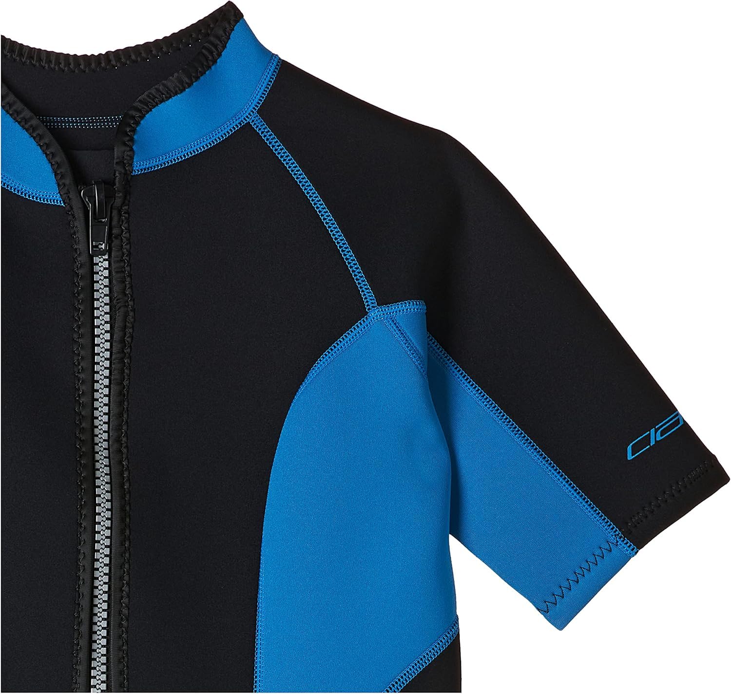 SEAC Ciao Women's 2.5mm Neoprene Shorty Wetsuit – Black/Light Blue