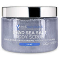 PraNaturals Dead Sea Salt Body Scrub – Organic Mineral Exfoliator 500g
