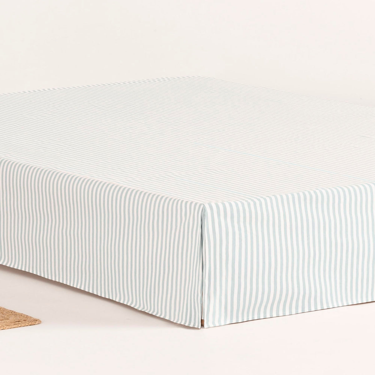Bed Cover 105 x 190/200 cm Bed Base Cover 105 cm – Water Stripes - image 4