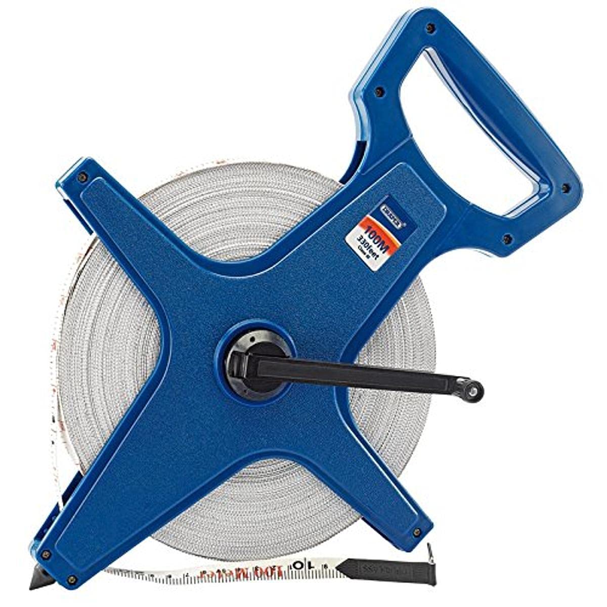 Draper 100m Fibreglass Surveyors Tape Measure with Soft Grip - 51091