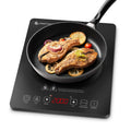 AMZCHEF Single Induction Hob – Slim Portable Cooker with 20 Power Levels