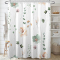 Floral Shower Curtain – 72x72 Waterproof Botanical Fabric