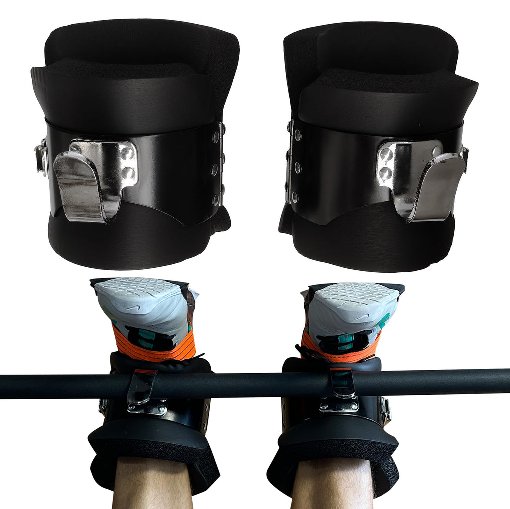 MuscleForge Gravity Boots with Safety Lock - Inversion Boots for ABS