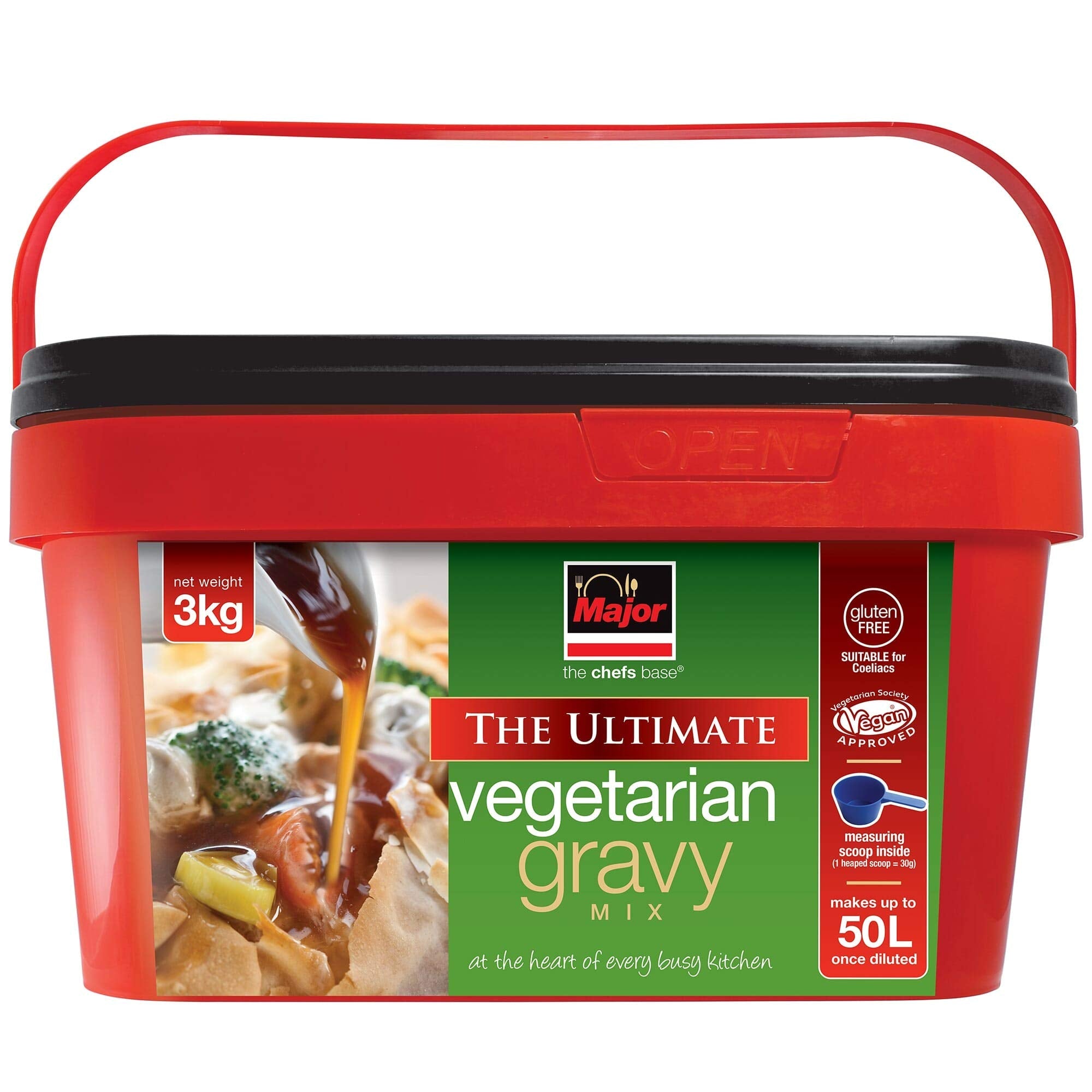 Major Gluten Free Vegetable Gravy Mix | Vegetarian & Coeliac - 3kg
