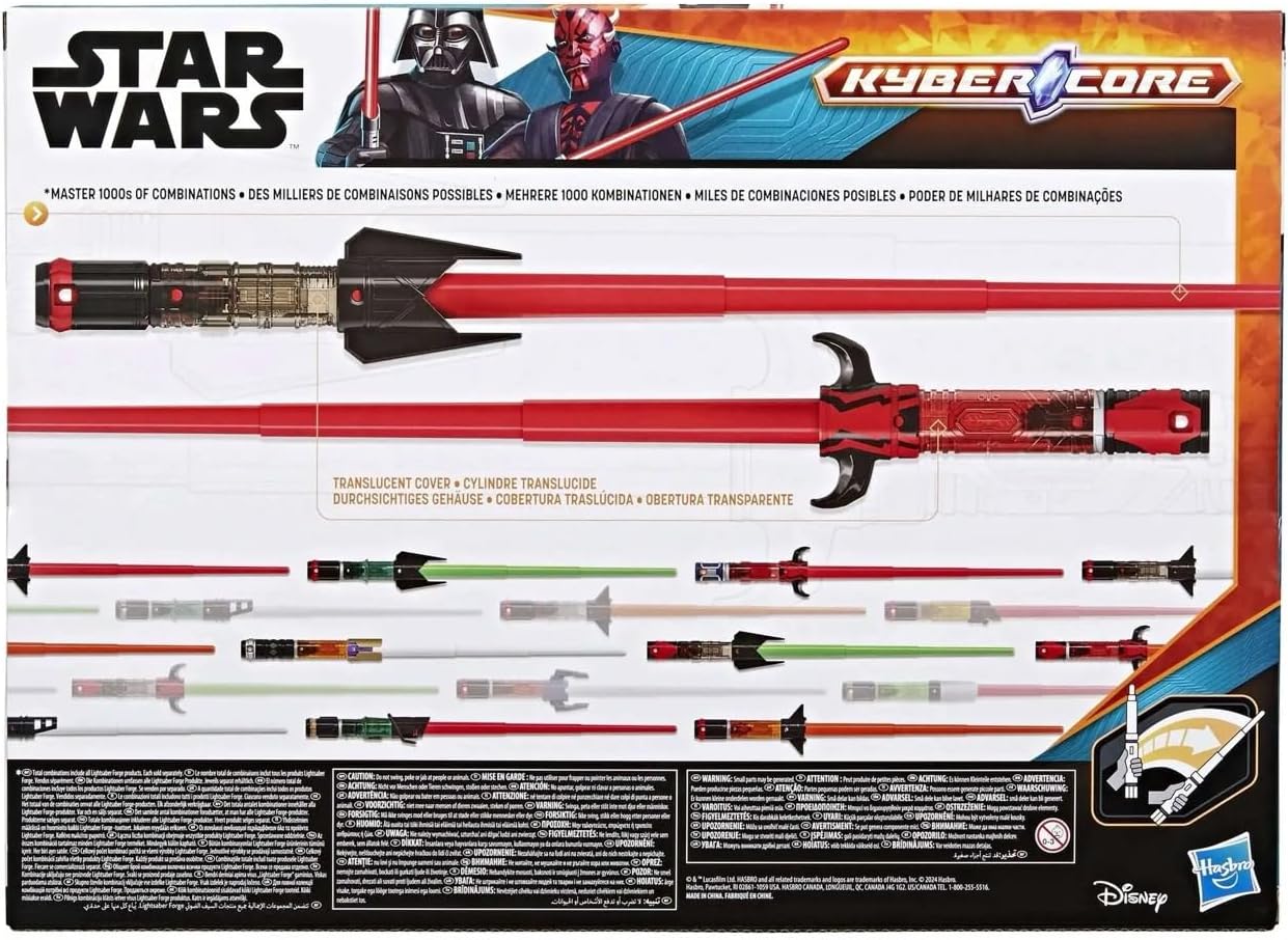 Star Wars Lightsaber Forge Kyber Core Secret Sith 2-Pack Toy Set