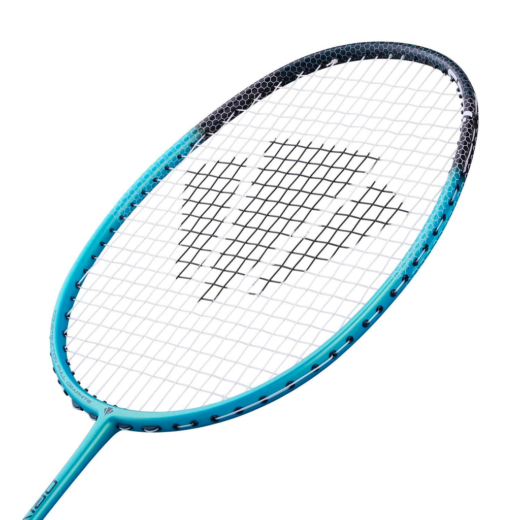 Carlton Drivespeed Graphite Badminton Racket | Head Light – Blue