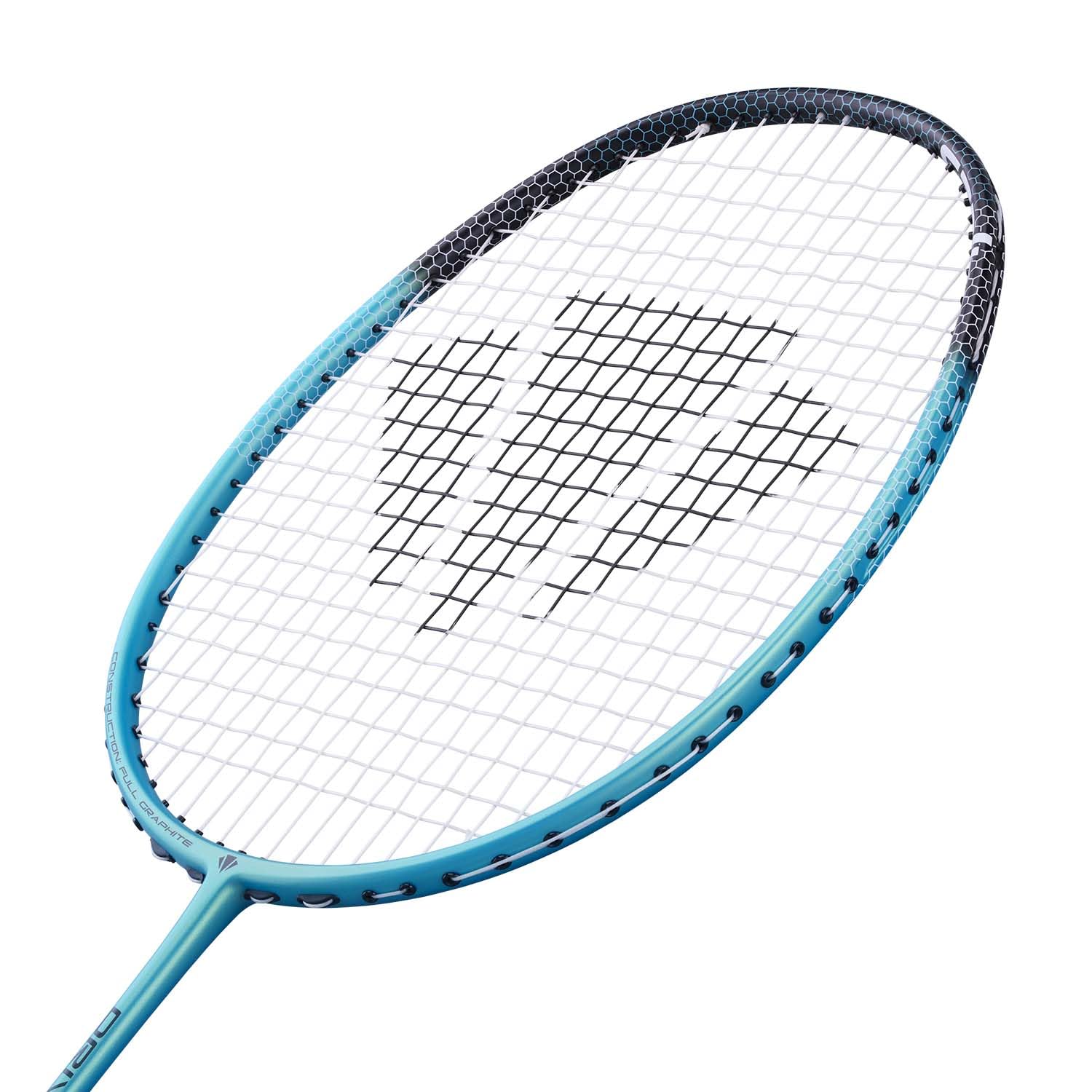 Carlton Drivespeed Graphite Badminton Racket | Head Light – Blue