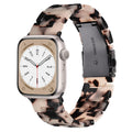 V.R.HOPE Resin Apple Watch Strap – Lightweight Tortoise Shell Band