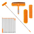 IHONYI 151in Window Cleaning Kit | Extendable Pole with Squeegee
